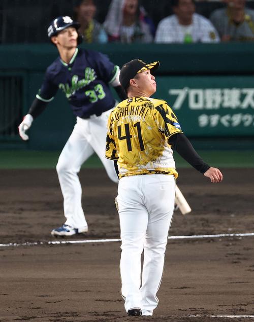 阪神】まさか…先発村上頌樹が2回にプロ初満塁アーチ被弾を含む自己