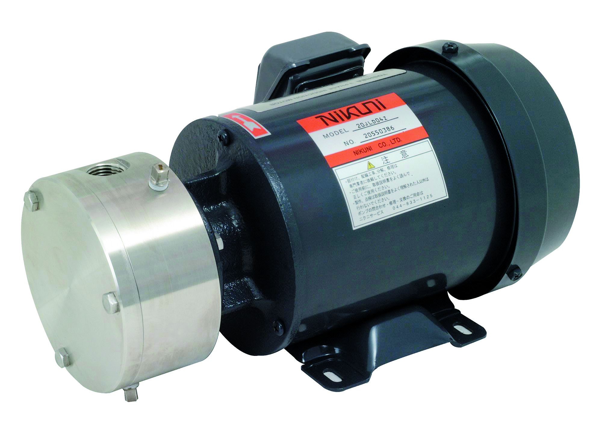 JLD 渦流タービンポンプ（カスケードポンプ） 一体型 ステンレス