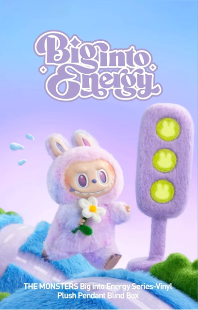 THE MONSTERS Big into Energy Series-Vinyl Plush Pendant Blind Box