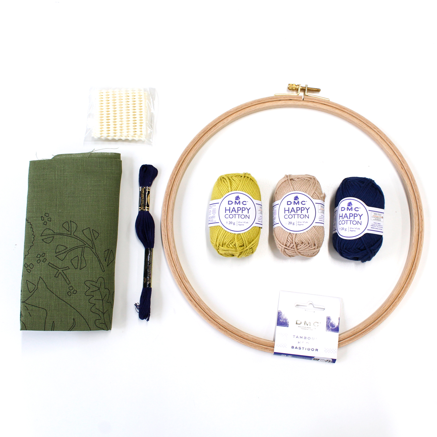 DMC-JPT79 ten to sen DMCパンチニードルキット キツネノコミチ