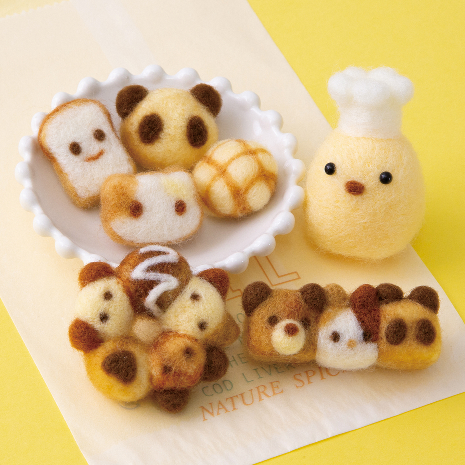 お取り寄せ・返品不可】H441-644 ニードルフェルトでつくるどうぶつ