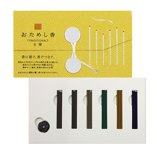 おためし香 | 伽羅大観 | 伽羅金剛 | 沈香寿山 | お線香・お香の日本香堂