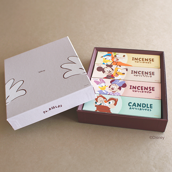 ディズニー＞インセンス＆キャンドル アソートギフト | 贈答用お線香