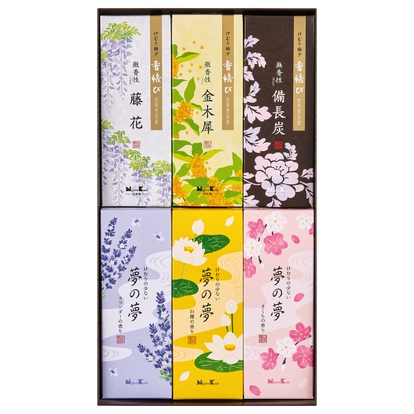 御香セット1500°包装品 | 贈答用お線香 | 日本香堂公式