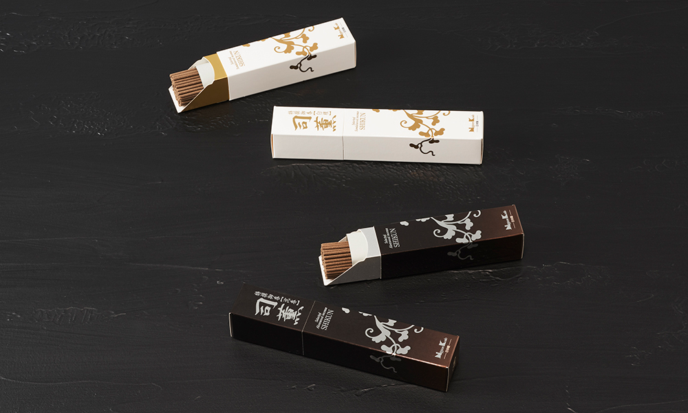 司薫 ( しくん ) 進物 二種香(白檀・沈香)8箱入 | 贈答用お線香 | 日本