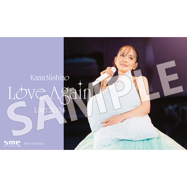西野カナ「Kana Nishino Love Again Live 2024」Blu-ray & DVD SPECIAL