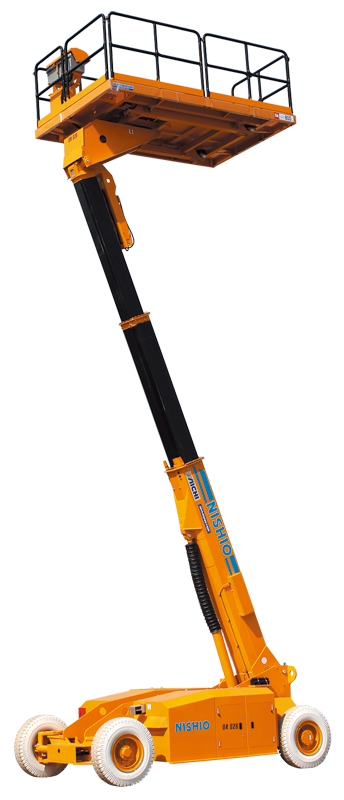 高所作業車［無足場工法向］スーパーデッキホイール式 | 建機（建設