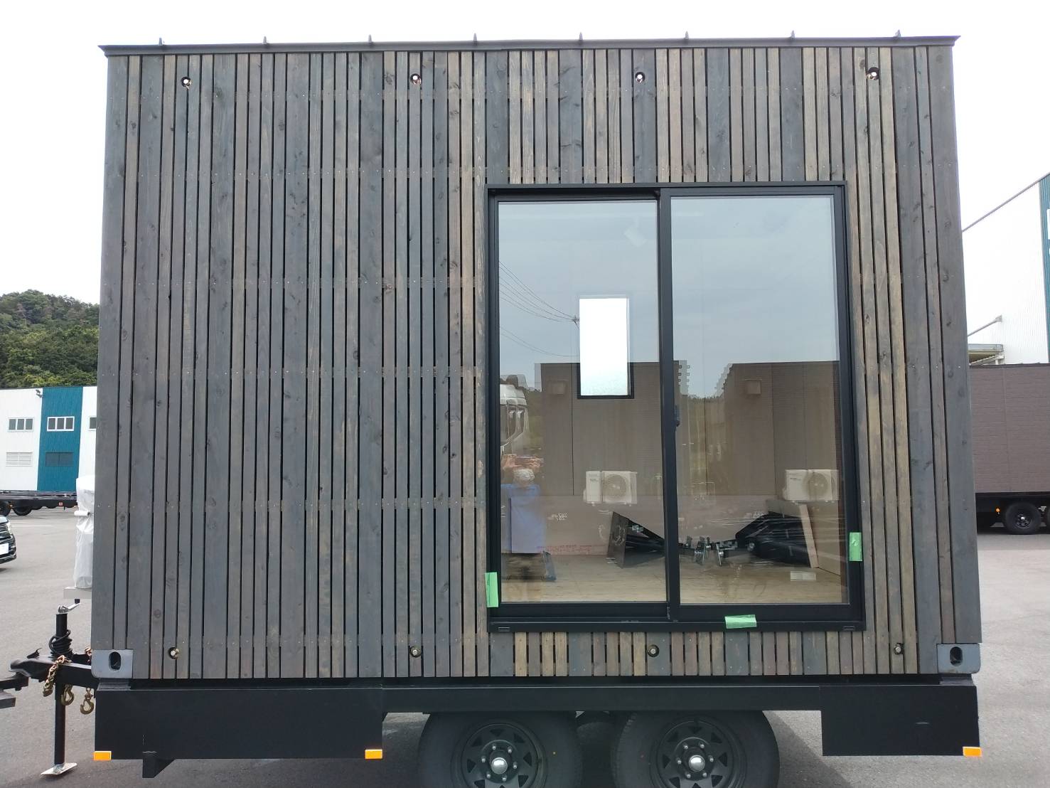 トレーラーハウスレンタル木造酷暑寒冷対応12ftタイプ ] のレンタル