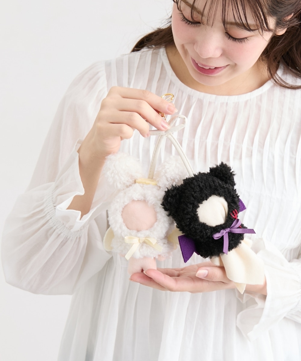 天使と悪魔ぬいポンチョキーホルダー 通販【ニッセン】