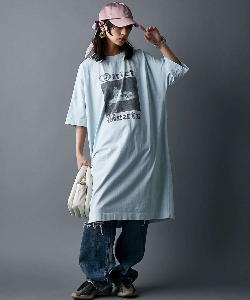 綿100％Tシャツワンピース＜大きいサイズ有＞GEVS. 通販【ニッセン】