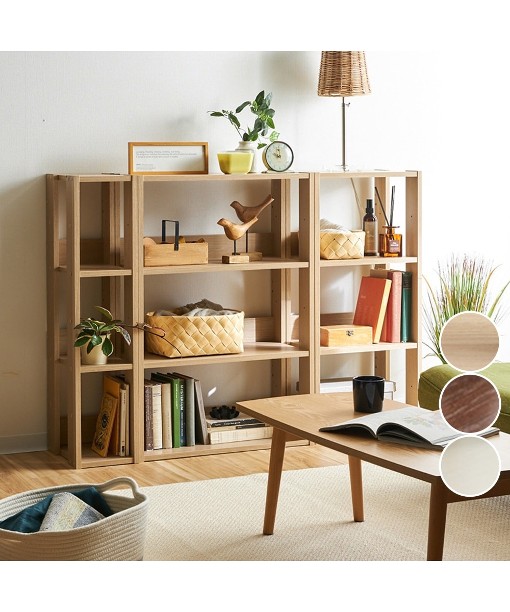 ナチュラルウッドデスク 上棚付き ナチュラルウッドデスク 上棚付き