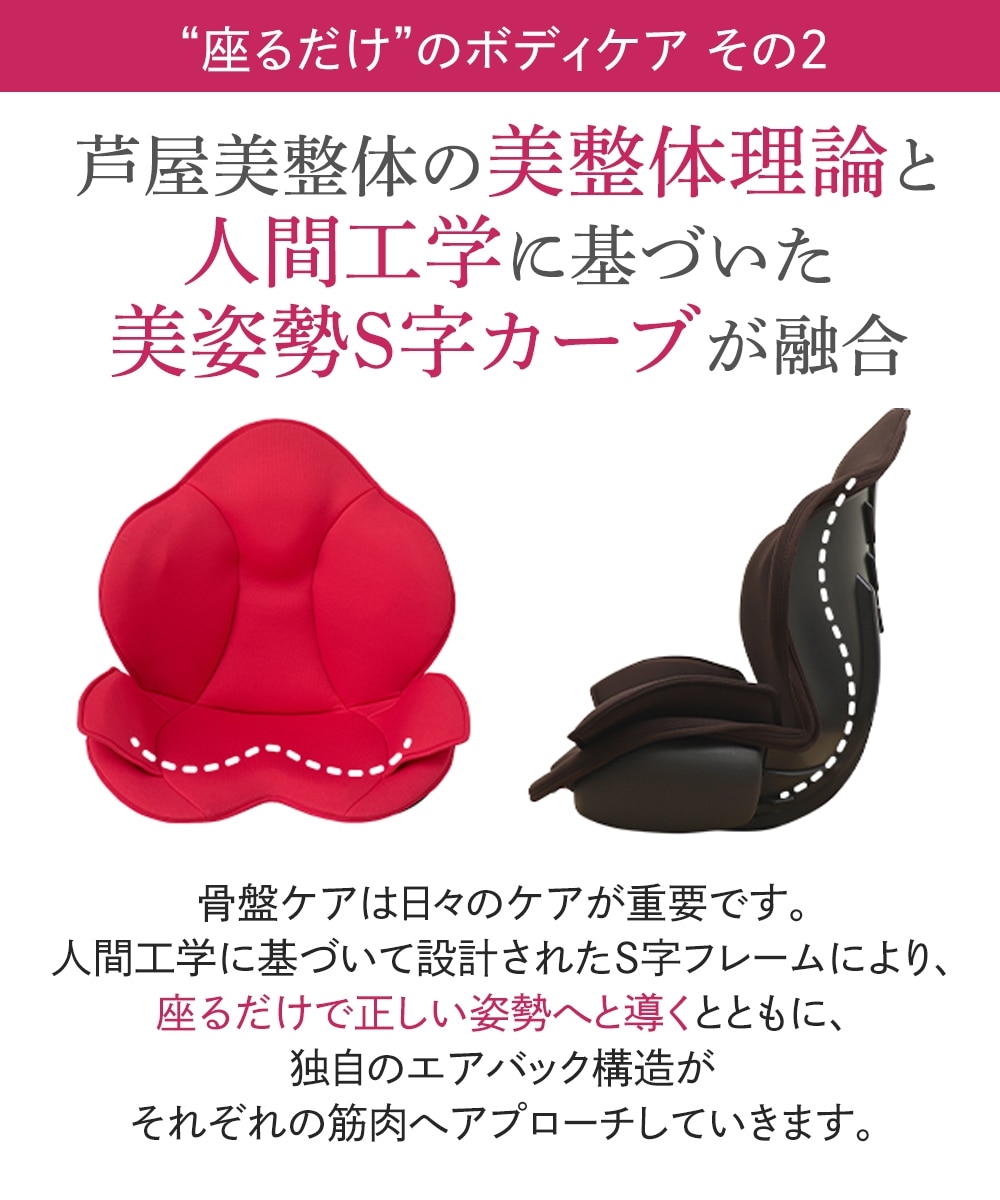 芦屋美整体骨盤スリムスタイリーエアー 通販【ニッセン】