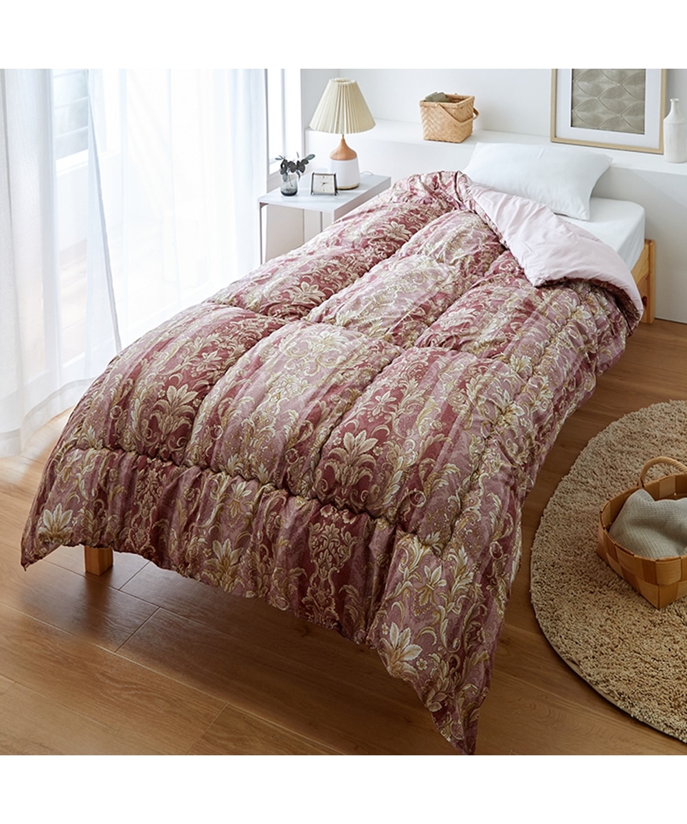 日本製】フランス産羊毛混のふっくら掛け布団（抗菌防臭・防ダニわた