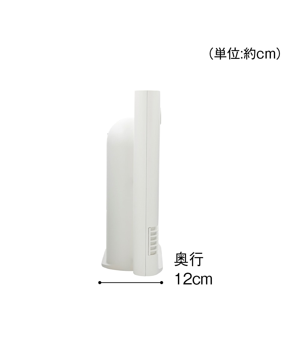 QUADS 省エネ大風量スリムセラミックヒーターマイコン式 通販【ニッセン】