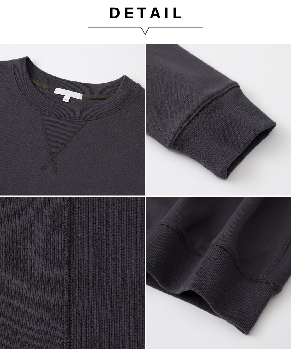 ヘビーウェイトオーバーサイズクルーネックスウェットトレーナー