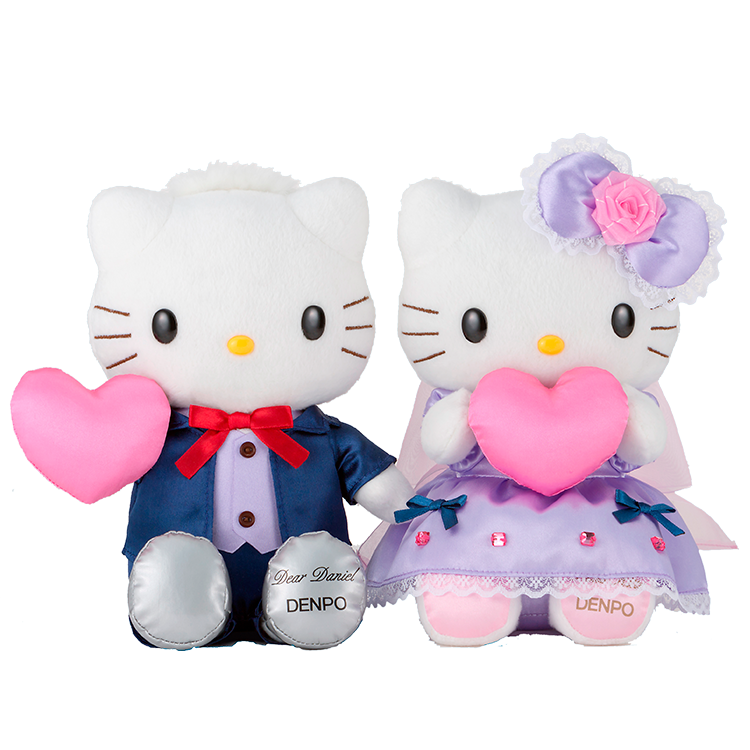 ハローキティ（ラベンダーハート）＆ディアダニエル（ラベンダーハート