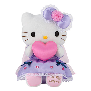 ハローキティ（ラベンダーハート） 詳細 | NTT西日本 電報お申込み