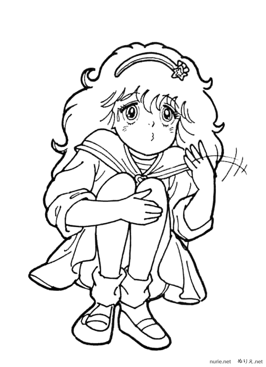 TVシリーズ、漫画 / 魔法の妖精ペルシャ | ぬりえ - Nurie.NET