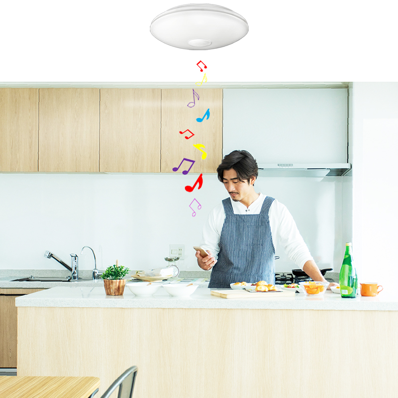 Bluetooth®スピーカー搭載 / きれいに光る | NVC Lighting Japan 株式