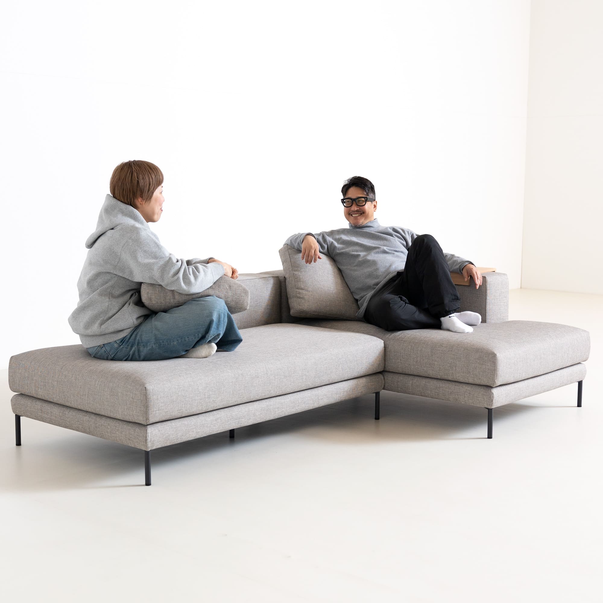 Decibel Standard 2人掛けカウチソファセット 2380」 製品詳細ページ