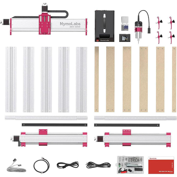 NymoLabs NBX-5040 CNC Router Machine with Custom-Made 710W 7000