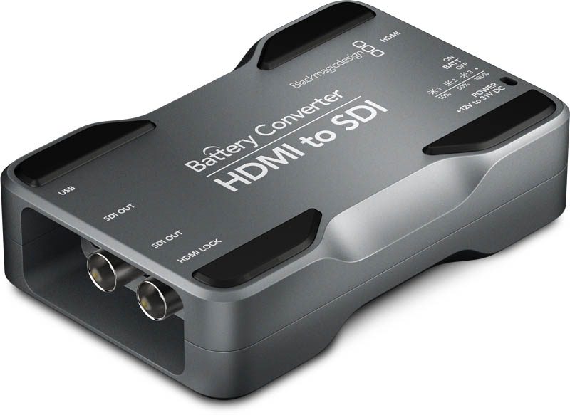 Blackmagic Design HDMIからSDIへのコンバーターBattery Converter
