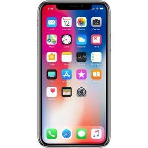 Apple iPhone X 64GB Silver (Unlocked)