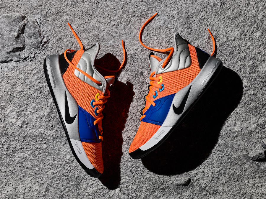 Nike PG 3 NASA Total Orange CI2666-800 Release Date | SneakerFiles