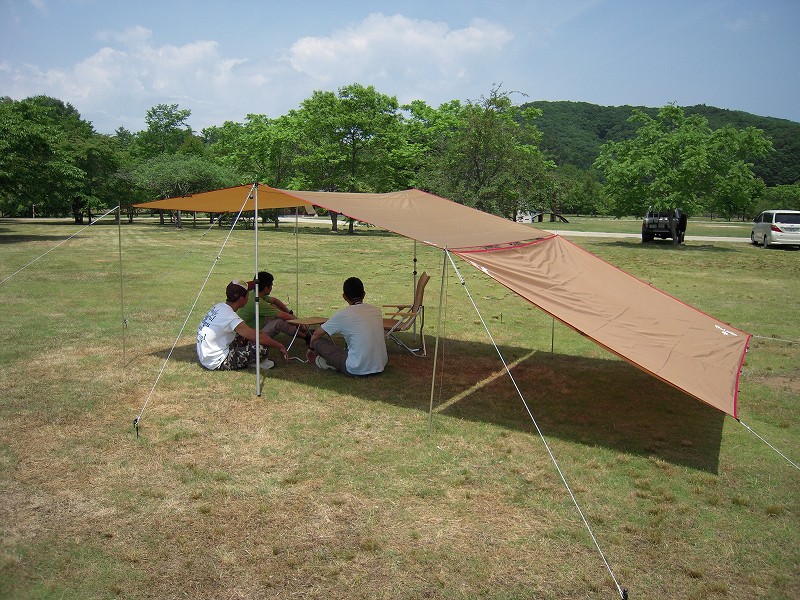 スノーピーク ライトタープポンタシールドSTP-380 ポールTP-161付 Peak