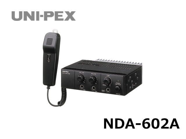 NDA-602A】UNI-PEX 車載アンプ 60W 12V仕様 (通常在庫品)｜サウンド