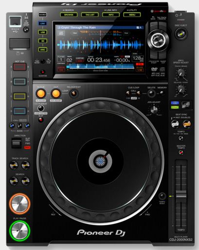 Pioneer CDJ-2000NXS2 1台　デッキセーバー付き 箱付き Pioneer CDJ-2000NXS2 DJ Multi Player Pro Deck with USB Rekordbox
