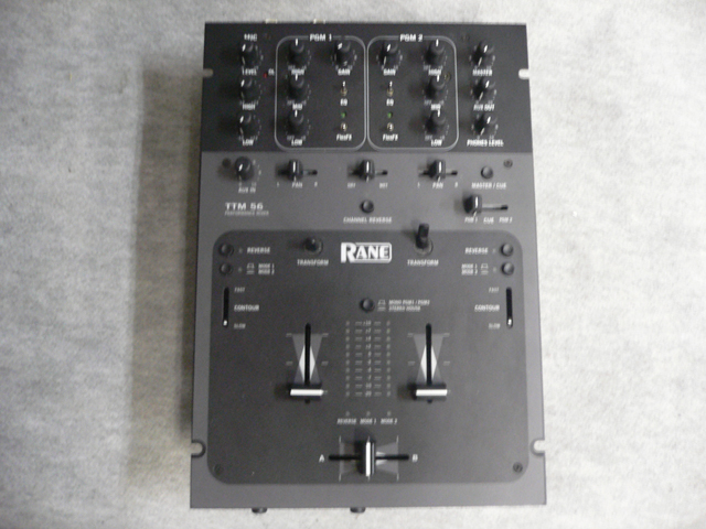 激安美品RANE⭐︎TTM56⭐︎DJミキサー⭐︎ 多くのDJから圧倒的な支持を得ているミキサー！！Rane/TTMシリーズのご