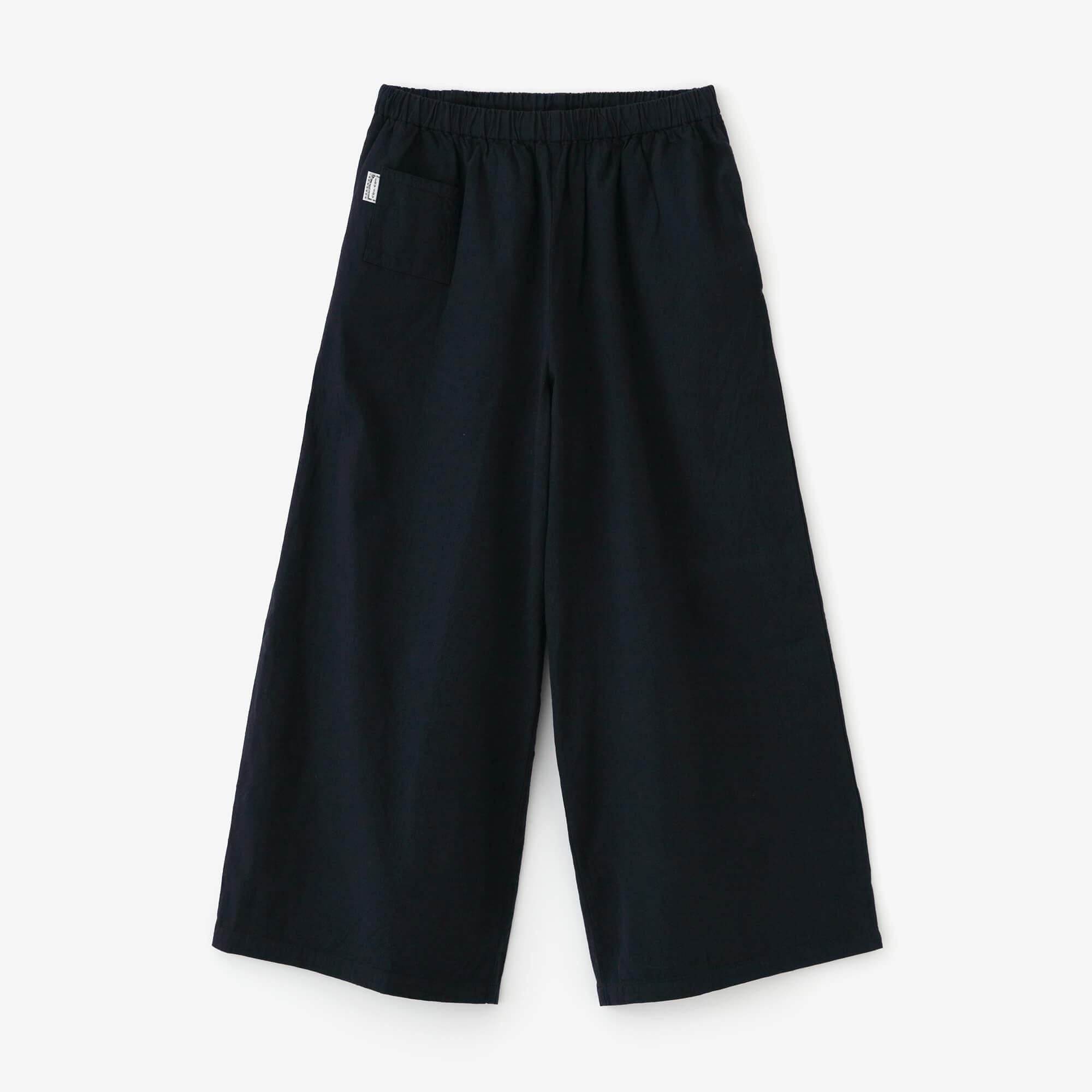 伸（しん） 綾織（あやおり） 広形もんぺ／紫土（しど）