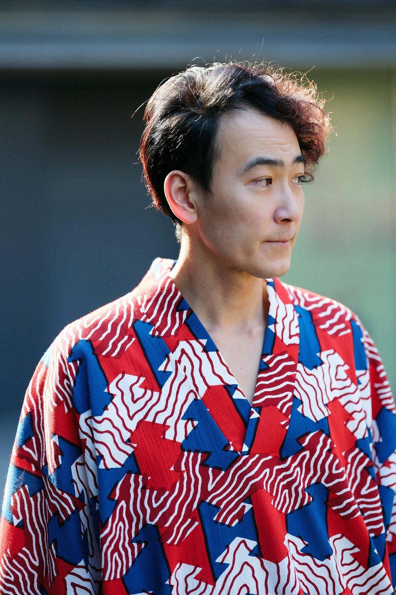 高島縮 20/20 長風靡（ながふうび）／松皮菱（まつかわびし）