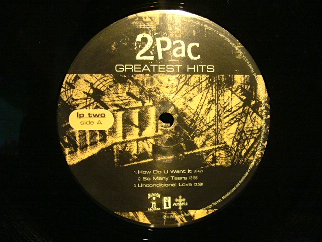 2PAC / GREATEST HITS (US-4LP) - SOURCE RECORDS (ソースレコード）