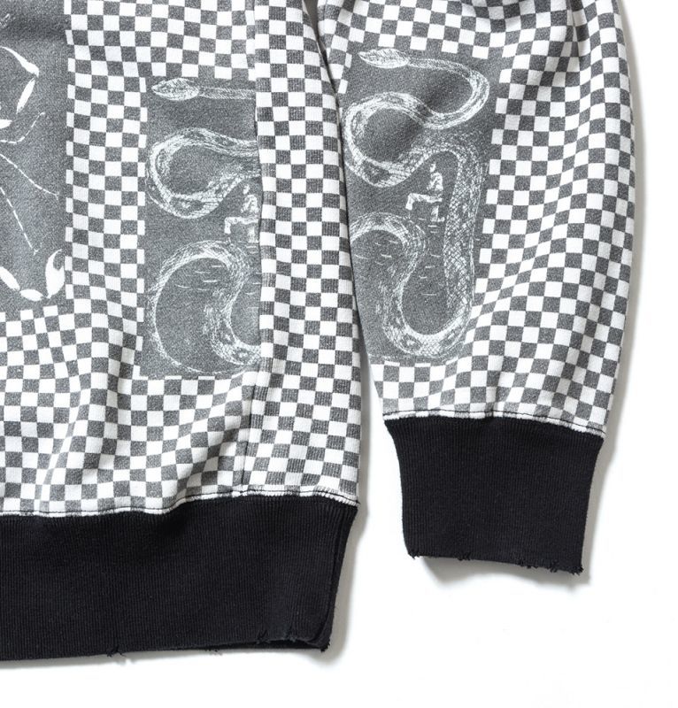 FACE check CREW クルーネックスウェット-サノバチーズ 通販 SON OF