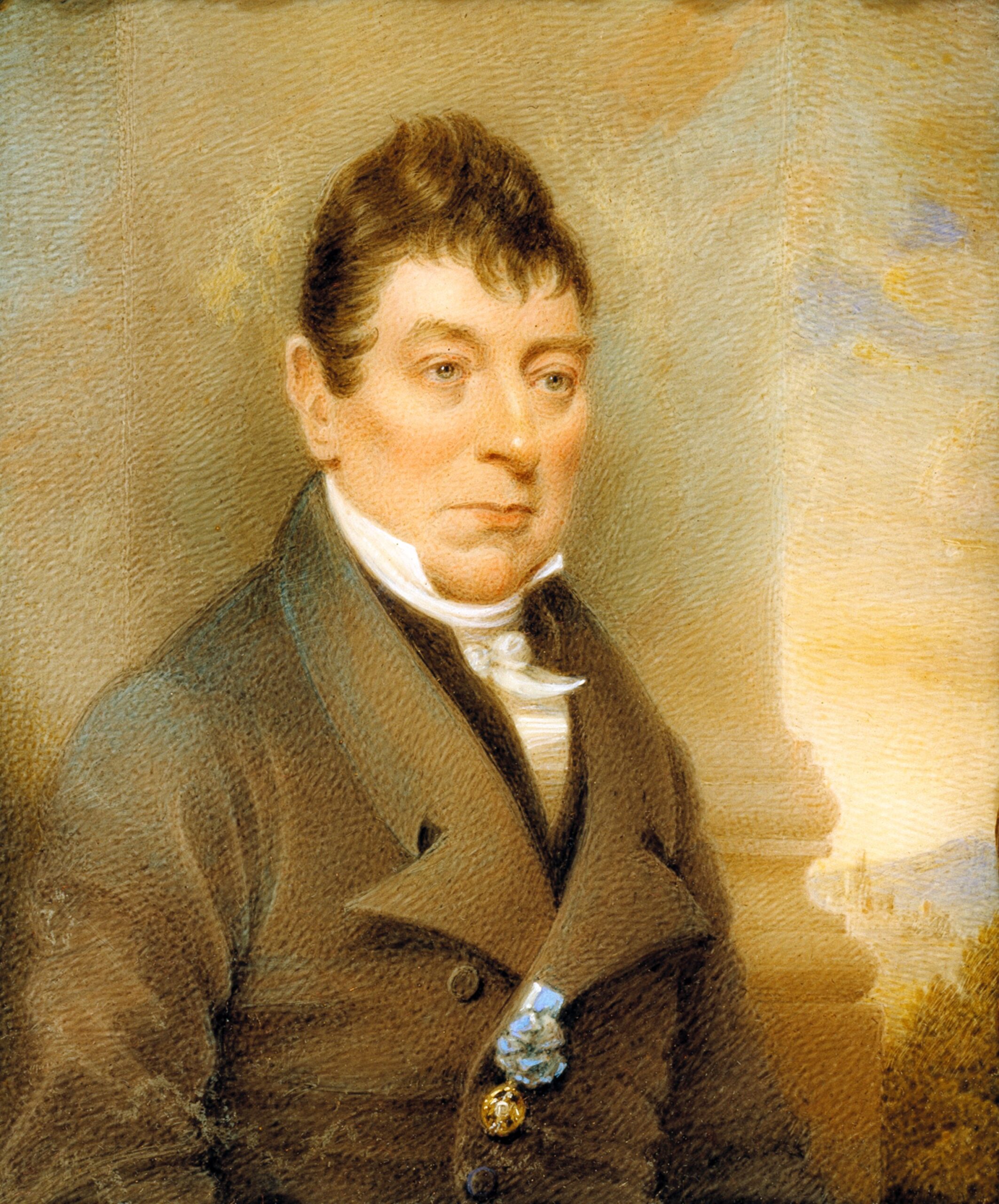 Lunch Bite - A Portrait Miniature of the Marquis de Lafayette