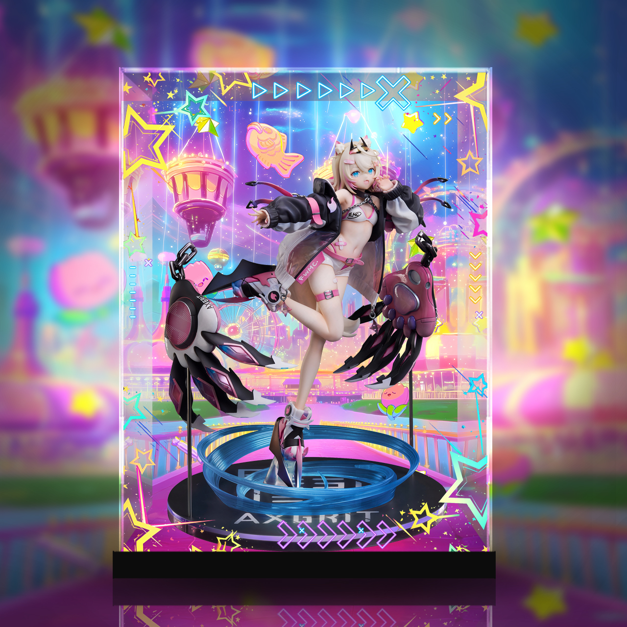 フワモコ ホロライブ 台湾限定 萌番 コラボカフェ アクリルスタンド