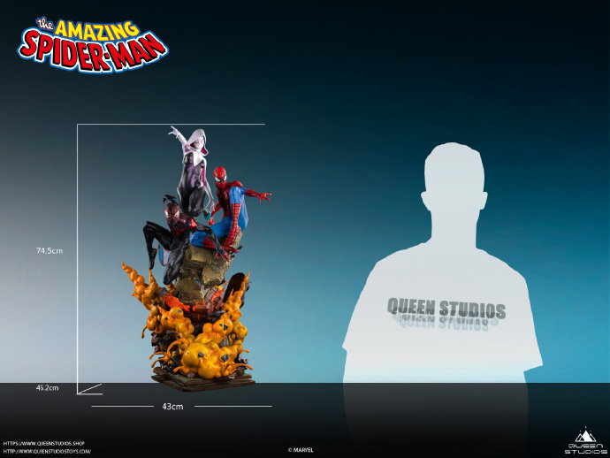 フィギュア専門店 -ソダチトイズ / Queen Studios スパイダーマン 1/4