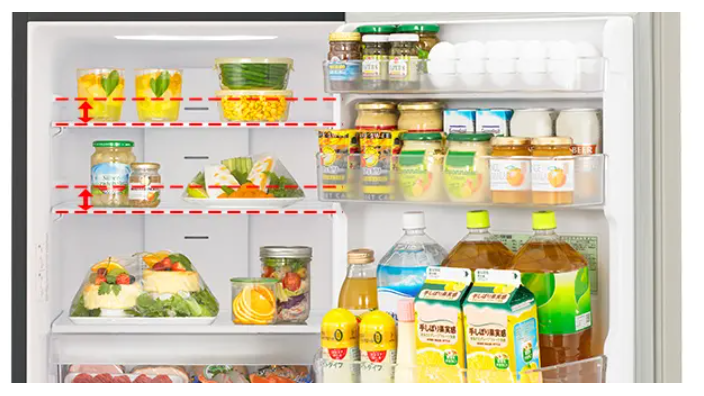 冷蔵庫 ライトゴールド R-27V-N ［幅54cm /265L /3ドア /右開きタイプ