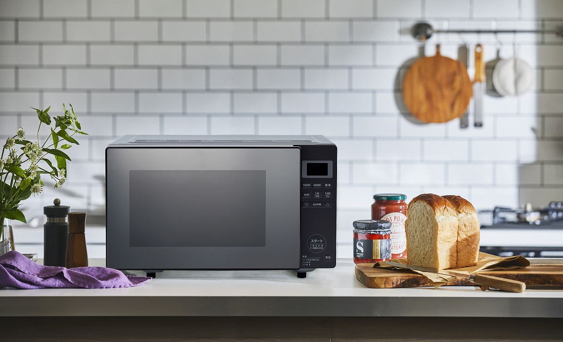 電子レンジ ・18L・フラット ブラック OB-R18F1K ［18L /50/60Hz］｜の