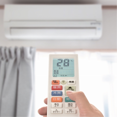 大きな文字のエアコンリモコン パナソニック対応 ホワイト OB-RC24PA