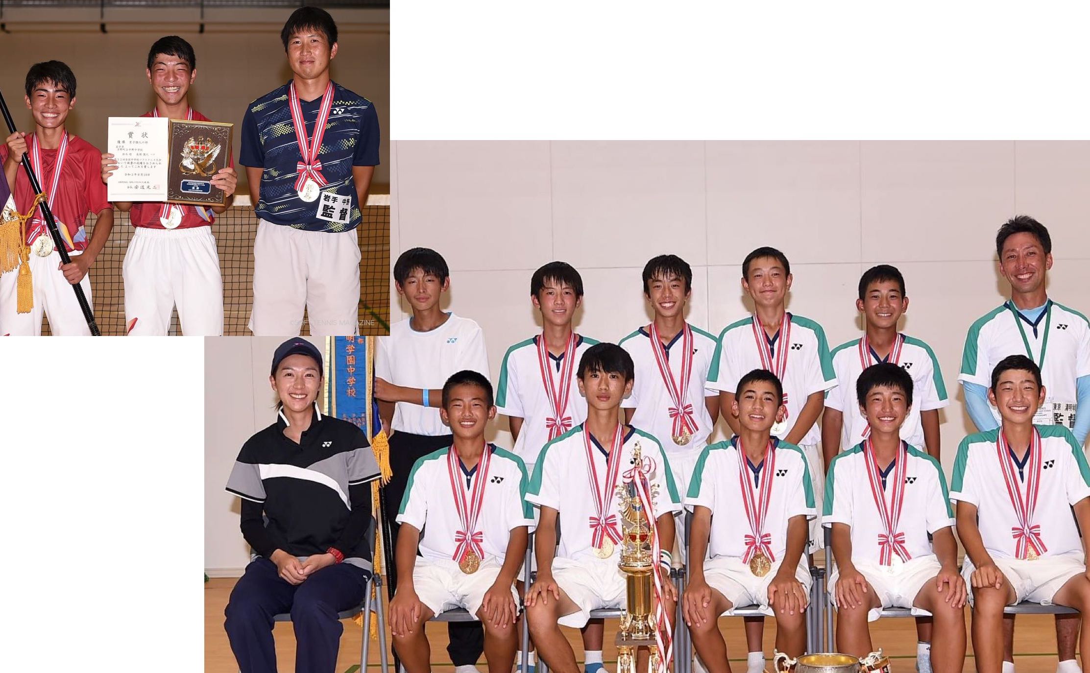 清明学園（東京）が3年ぶり2度目の頂点、個人戦は長根／鈴木（中野