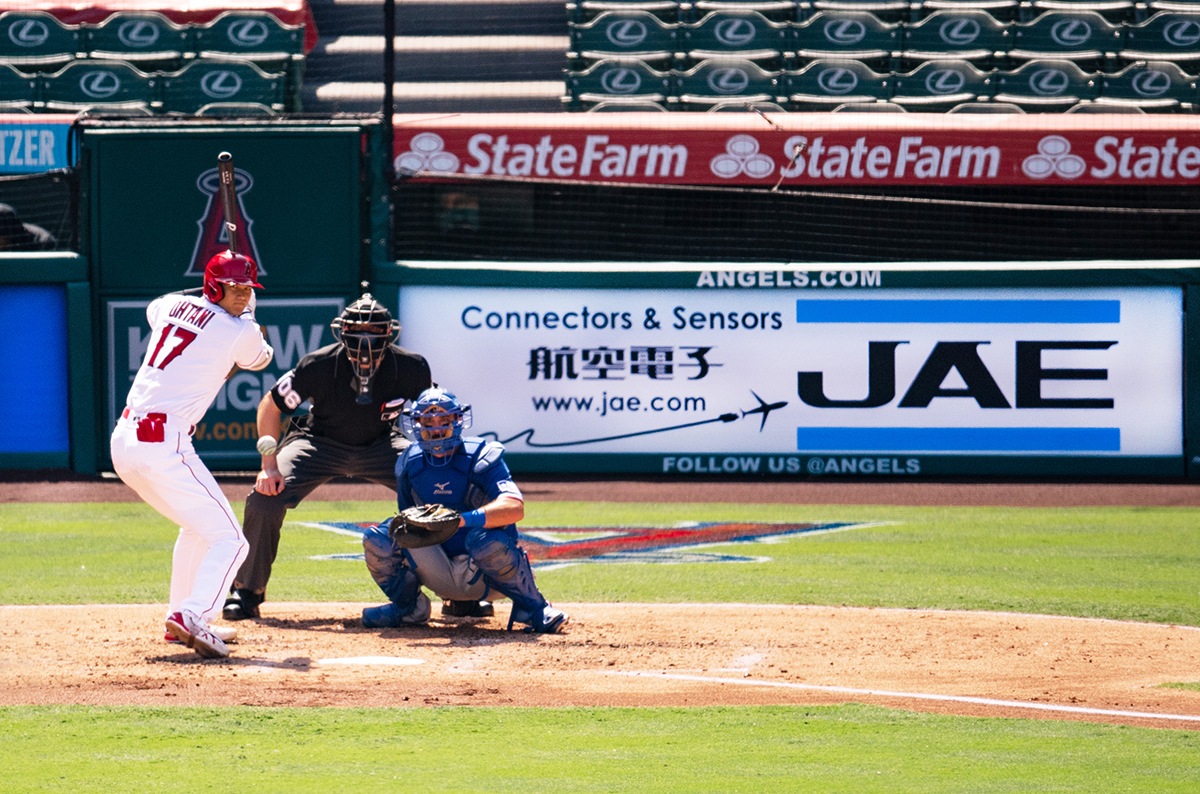 日本航空電子工業】大谷翔平選手の「ボブルヘッド・デー」のスポンサー