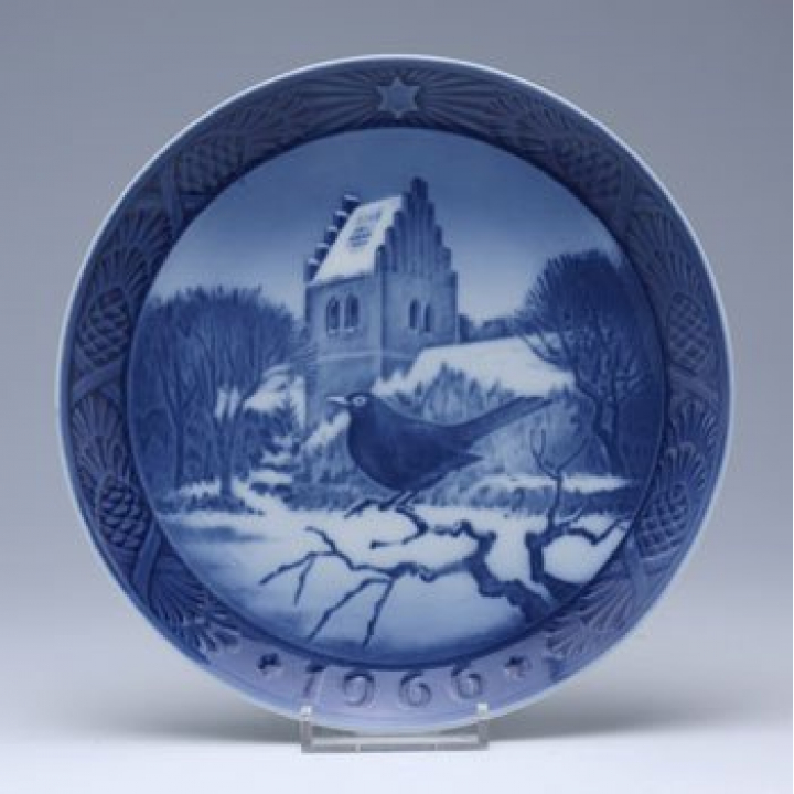 納期:最長10ヶ月】ロイヤルコペンハーゲン イヤープレート 1966年