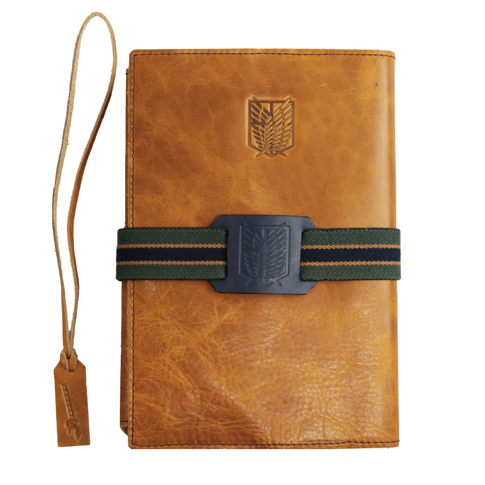 進撃の巨人 The Final Season レザーブックカバー キャメル 特典