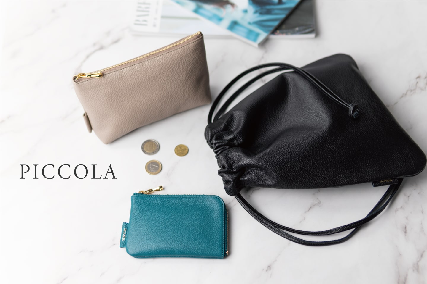 デイリーアイテムをレザーに｜上品なシュリンク輝くレザーケース