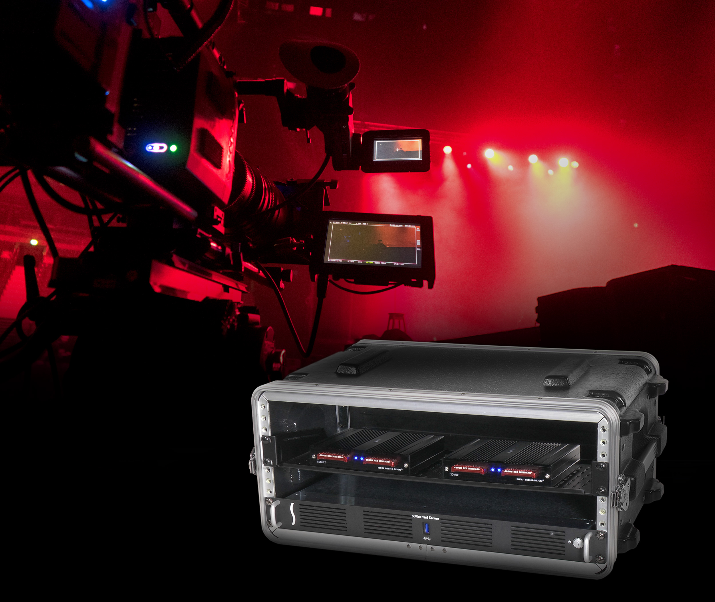 SF3 Series - RED MINI-MAG Pro Card Reader - SONNETTECH