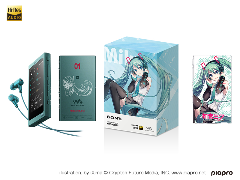 ウォークマン® & h.ear go 初音ミク10周年記念モデル | ポータブル