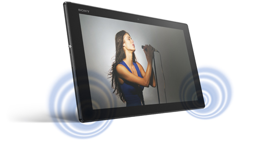 Xperia™ Z4 Tablet SO-05G | AUDIO | Xperia（エクスペリア） | ソニー